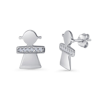 Girl Stud Earring